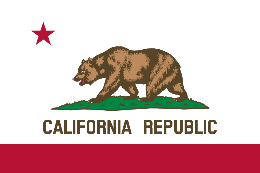 California state flag - Dentist Companies in California business data package with 1,722 companies